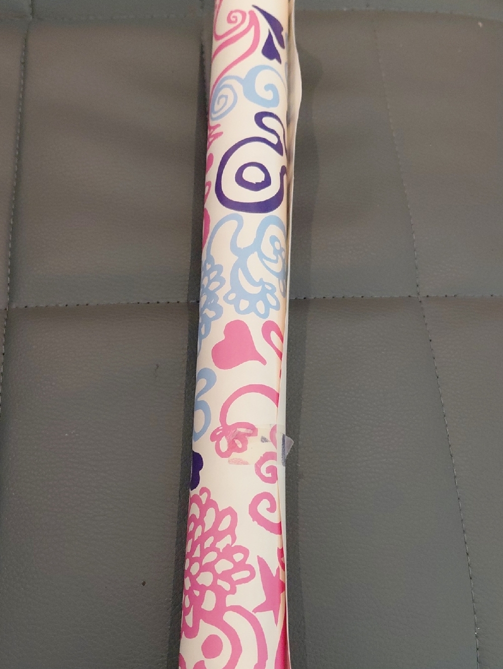 Valentino Pink Purple Blue White Swirl Pattern Gift Wrap